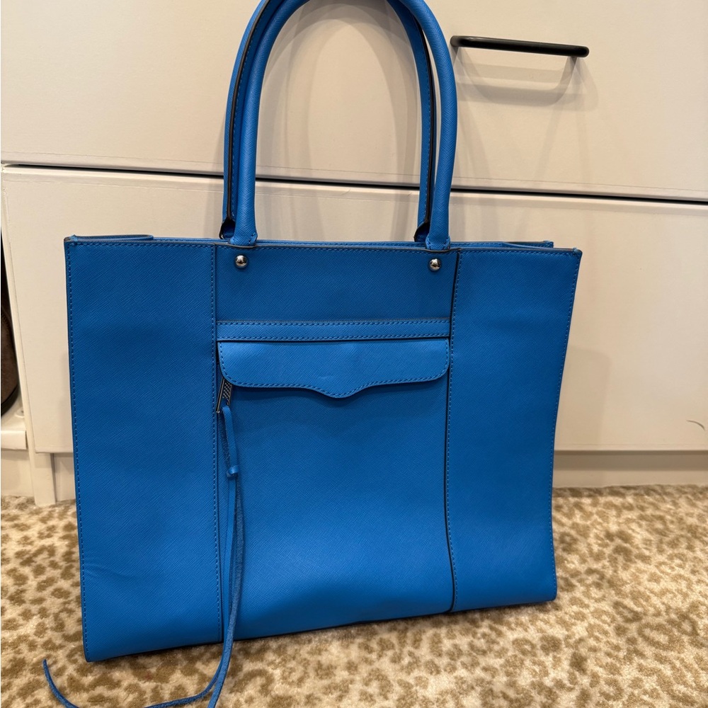 Rebecca Minkoff Structured Leather Tote Bag